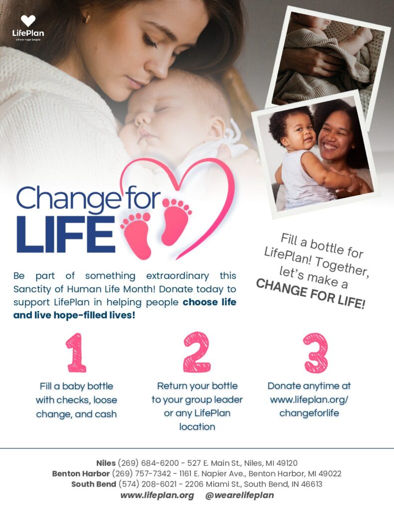 thumbnail of Change for Life_Sanctity of Human Life Month_Option 2_Flyer