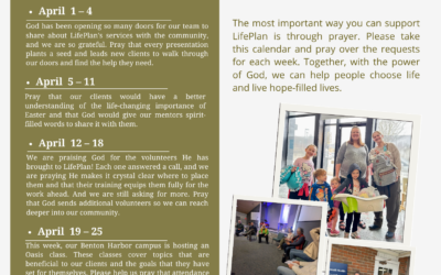 April 2026 Prayer Calendar